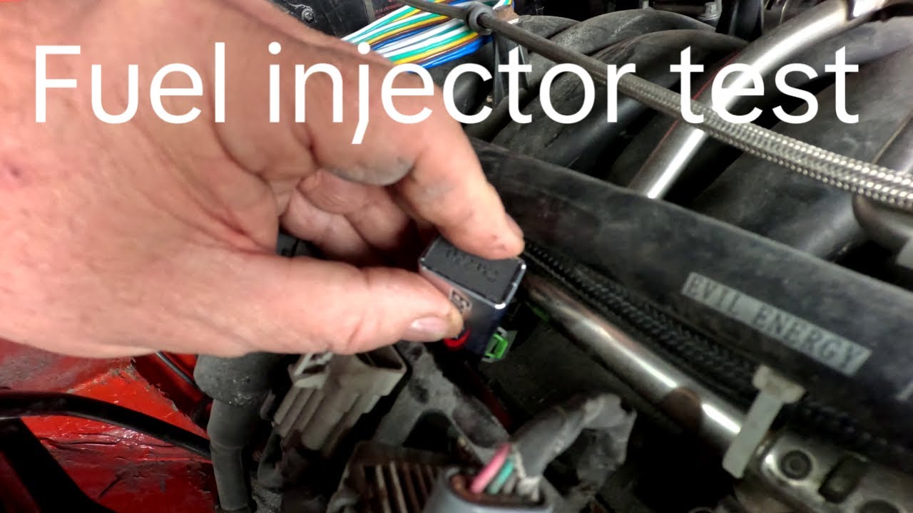 Fuel injector test. - YouTube