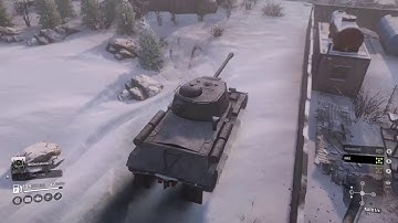 Tank battle (snowrunner)