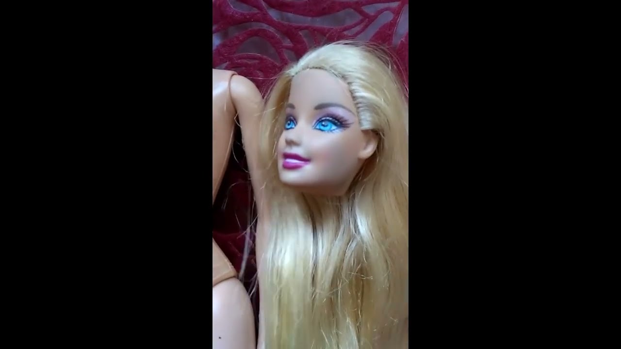 Ремонт шеи Барби. Как у меня получилось.