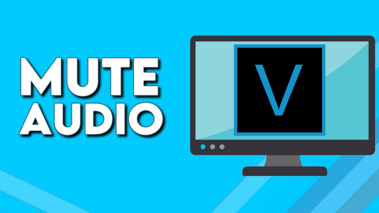 How To Mute Audio on Sony Vegas Pro Tutorial For Begginers YouTube