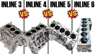 ENGINE BALANCE: Inline 3 vs. Inline 4 vs. Inline 5 vs. Inline 6