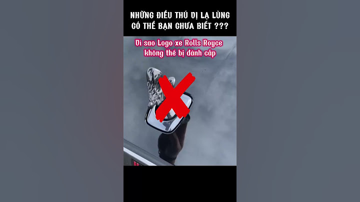 Vì sao Logo xe Rolls Royce không thể bị đánh cắp ?#short| Điều thú vị lạ lùng có thể bạn chưa biết ?