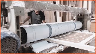 How Wooden Doors are Made in Factory: Efficient Process of Wooden Doors Manufacturing
