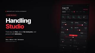 Handling Studio | Real-Time Handling Editor for FiveM (Qbox, QBCore, ESX)