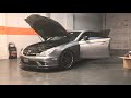 Mercedes CLS55 AMG long tube headers sound clip