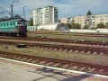 поезд №244 Евпатория -Москва покидает Евпаторию