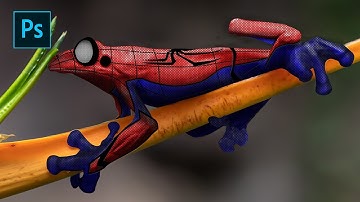 Frog x Spidey #photoshop #manipulation #tutorial | Surreal Photoshop - Tutorial Manipulation