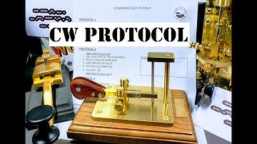 CW QSO Protocol ⚡ Tutorial