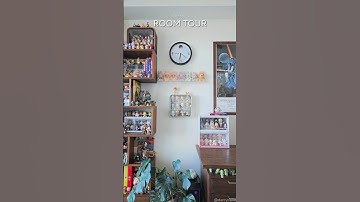 Room Tour! ✨ My Collection of Toys, Trinkets & Things I Love! 💗  #roomtour #anime  #popmart