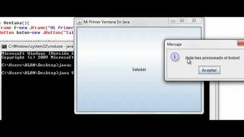 Tutoriales Java 6- Mi Primer Ventana