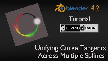 Blender Geometry Nodes Tutorial: Unifying Curve Tangents Across Multiple Splines