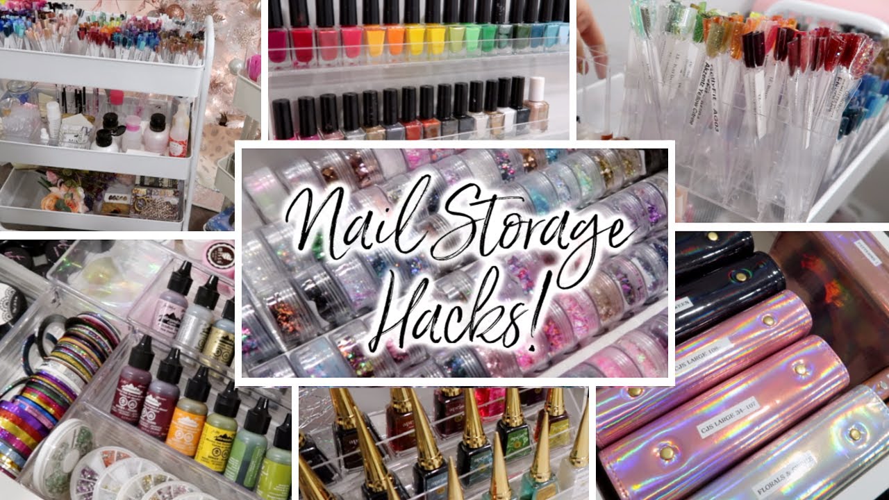 Nail Art Organization Hacks You'll Want to Try!