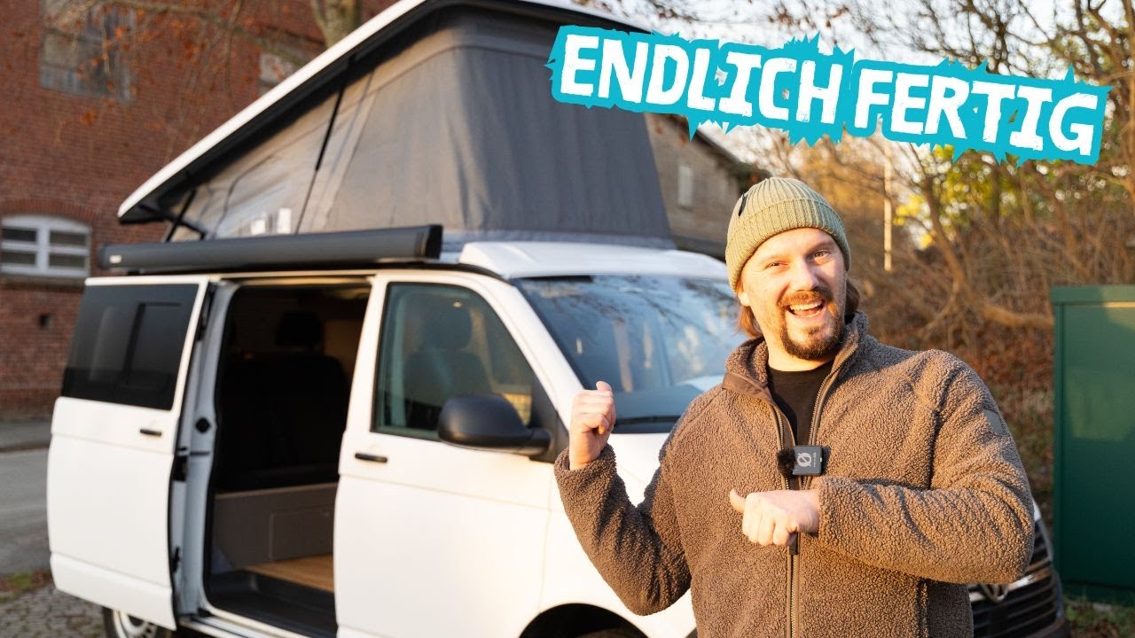 Der günstige Camper ist fertig! Roomtour