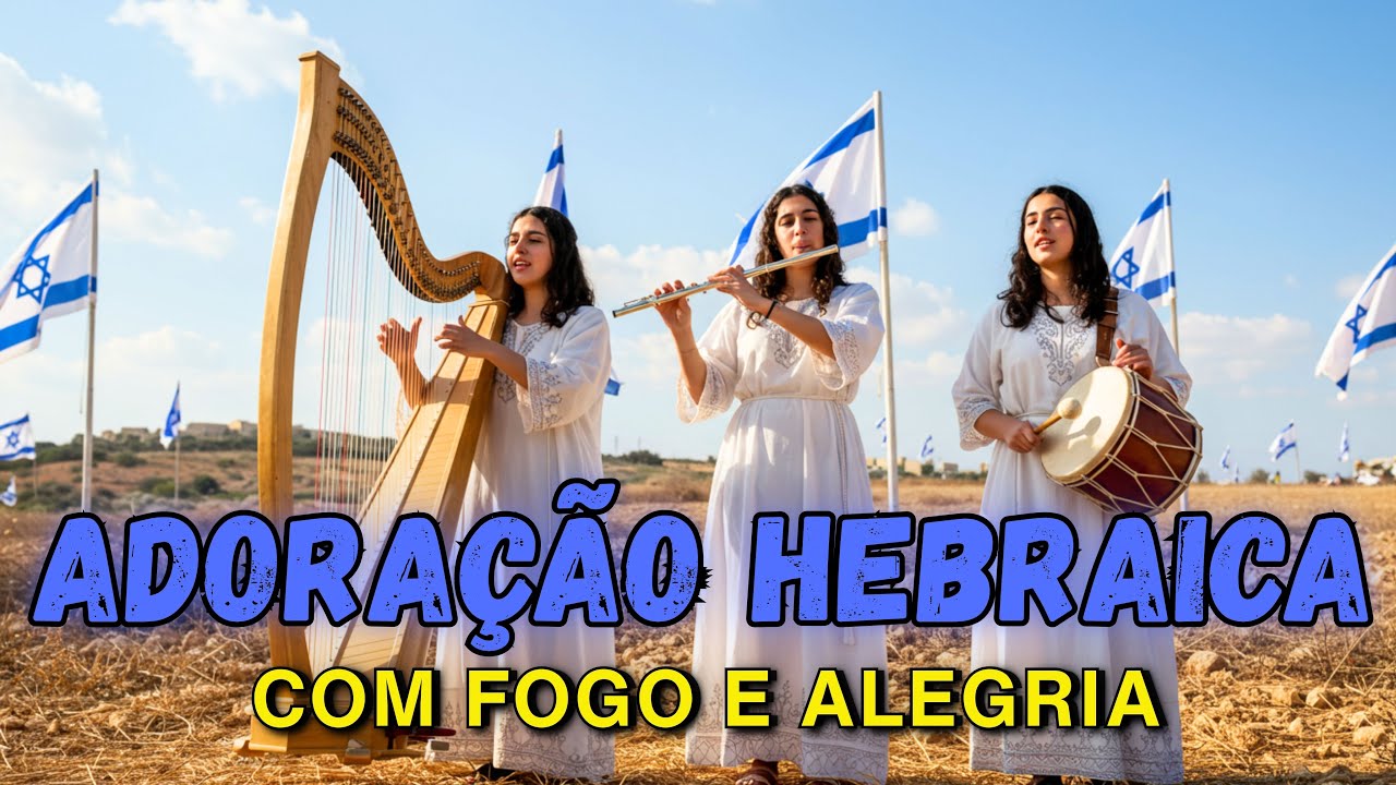 🔥 Adoração Hebraica com Fogo Santo – Honrando a YHWH, o Melej Yisrael | Shalom Jerusalém 🔥
