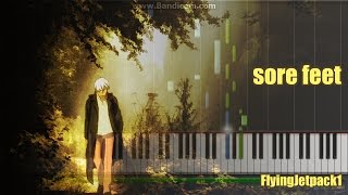 Download Lagu Mushishi- Sore Feet (opening) - In Synthesia (Piano tutorial) MP3
