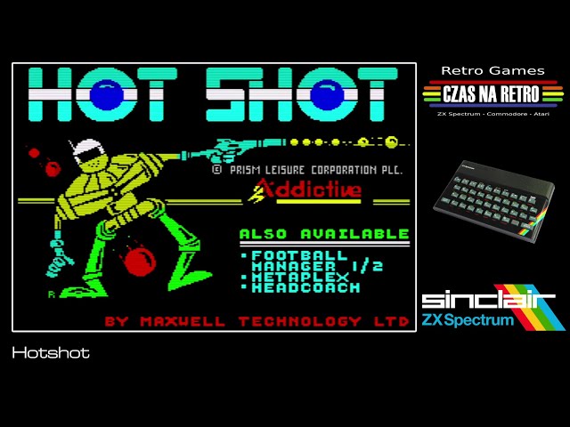 SHOT@ページ Hotshot (1988) - ZX Spectrum - YouTube