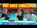 We Ate Hot Wings...IN A POOL! | Answering Burning Questions!