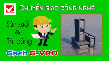 #Tườngbánlắpghép Chuyển giao CN sản xuất Gạch | Tường bán lắp ghép panel 3d beton #GVRO