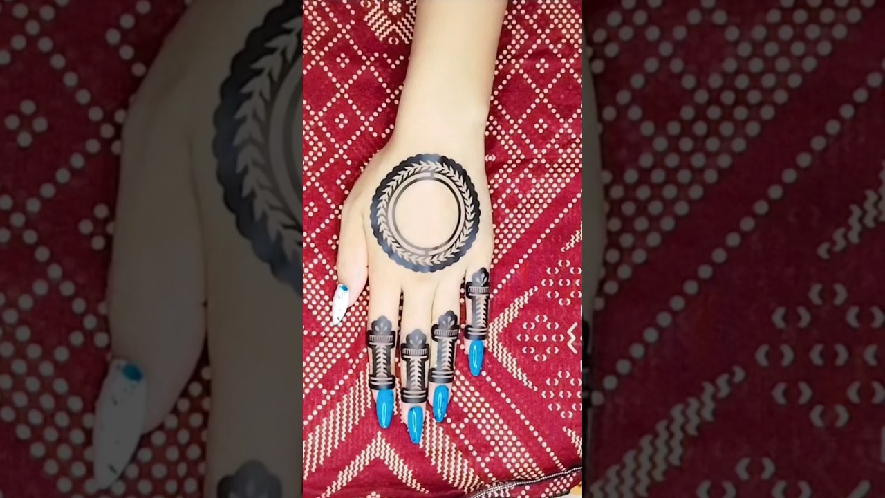 Beautiful sticker mehndi design #music #love #arijitsingh #song #newsong #shorts
