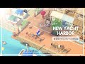【あつ森】島の曲がり道にあるヨットの停船場 | 新家具クリエイト | New furniture create | Animal Crossing New Horizons