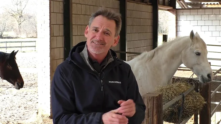 Chris Irwin at the Aarderhoeve Stables in The Neth...