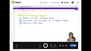 Use Flipgrid to Create Immersive, Instructional Videos with a Virtual Whiteboard as Your Backdrop