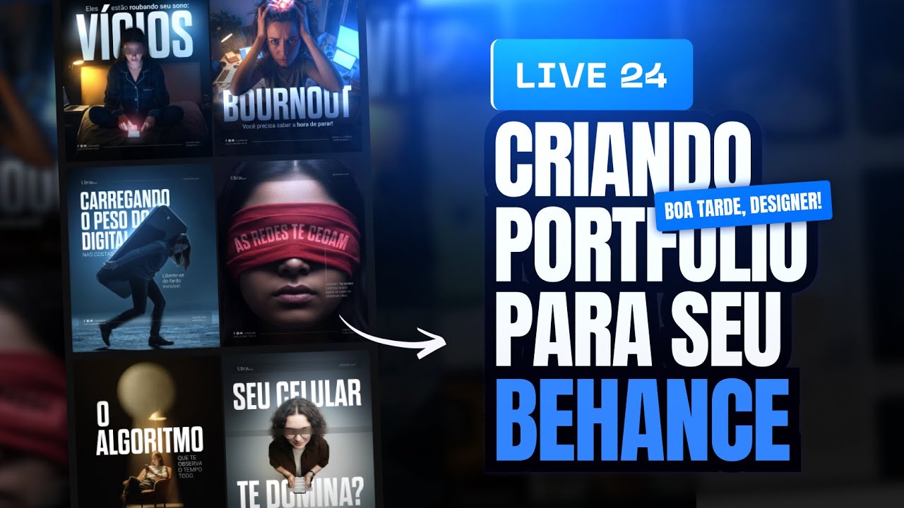 Criando PORTFÓLIO com IA e FIGMA para BEHANCE  - 