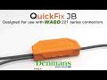 Quickfix jb  maintenace free junction box for use with wago 221 series connectors
