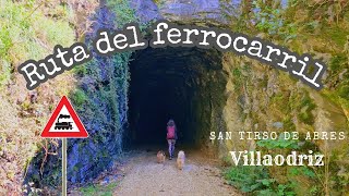 Recorremos una antigua ruta de ferrocarril en Asturias 🚂 🛤️