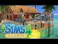 BEACH HOUSE || THE SIMS 4 ISLAND LIVING / VITA SULL'ISOLA || SPEED BUILDING