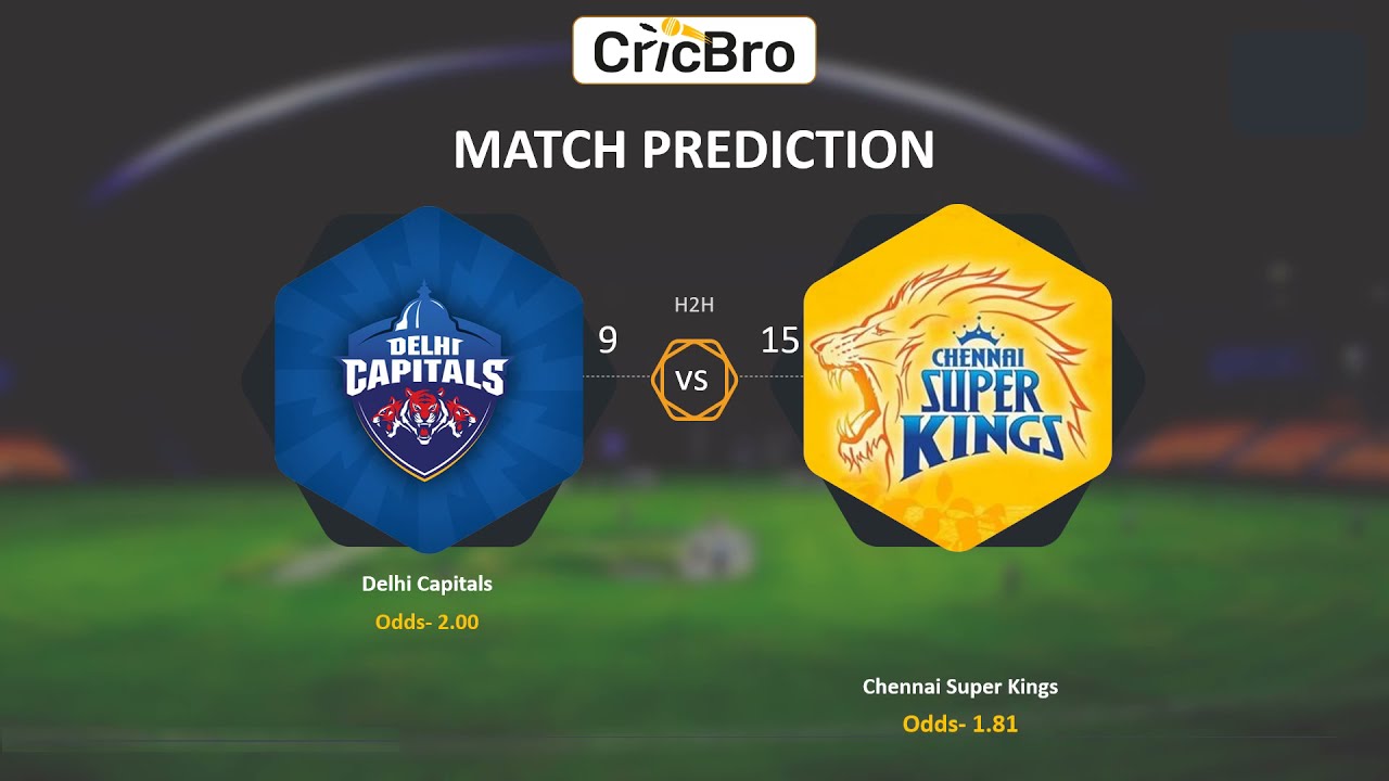 IPL2021: DC vs CSK T20 50 Match Prediction | Delhi vs Chennai Match 50 IPL T20