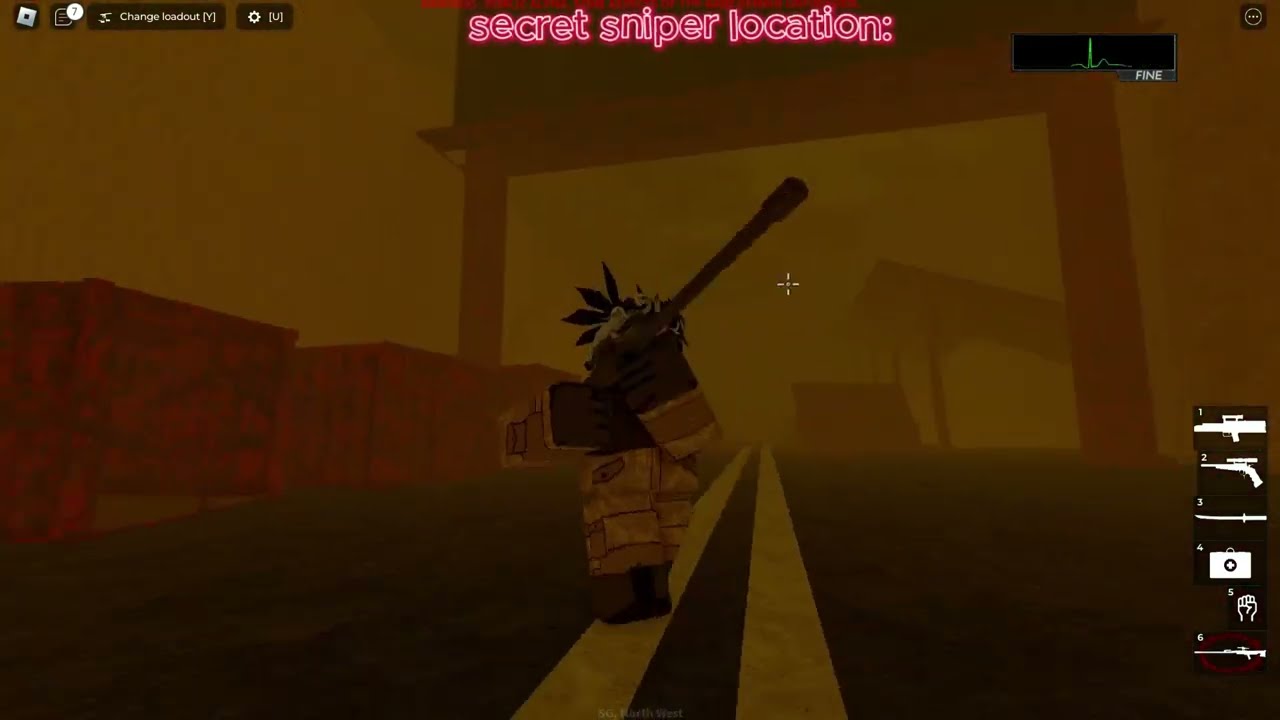 OSV 96st lacation and test (Neighborhood War Remake)