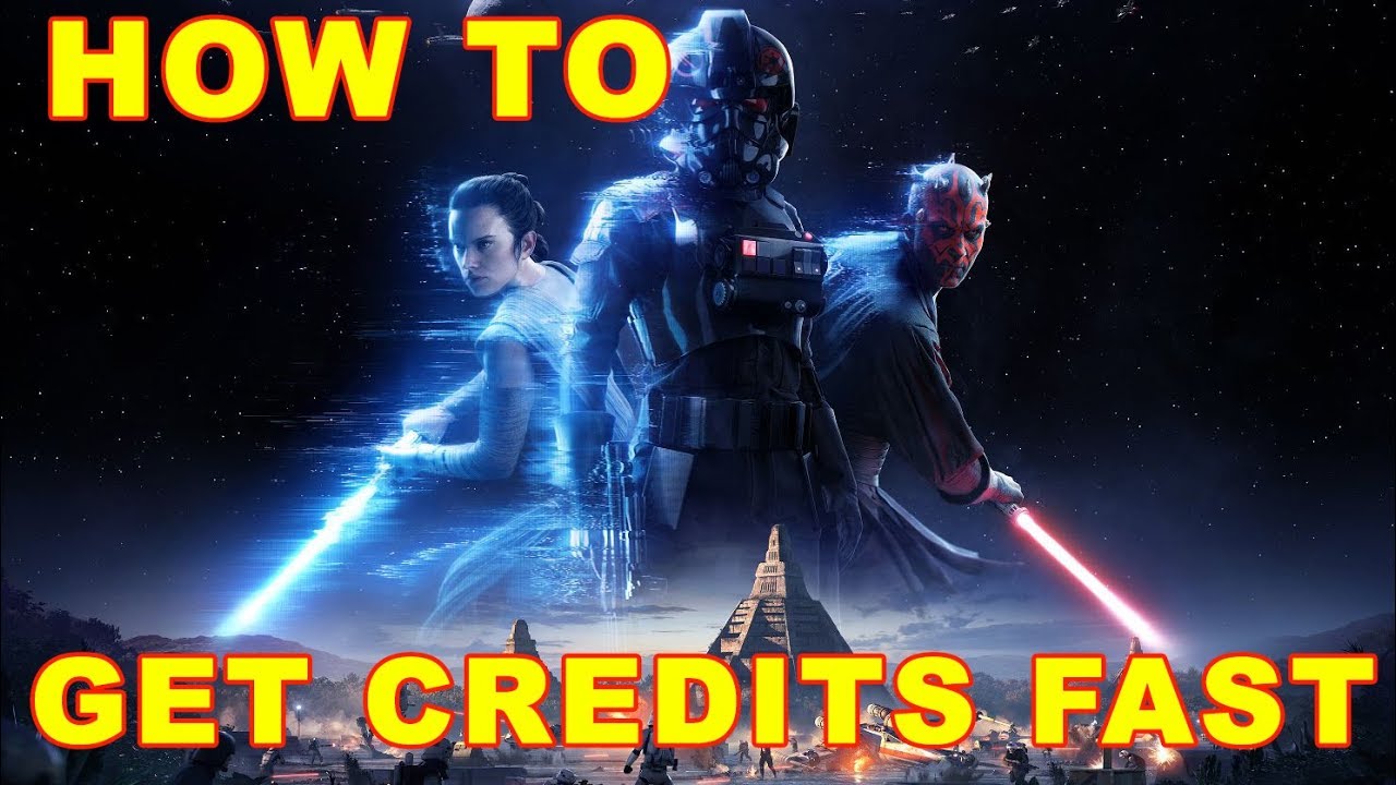 Star Wars Battlefront 2 How to Get Credits Fast YouTube