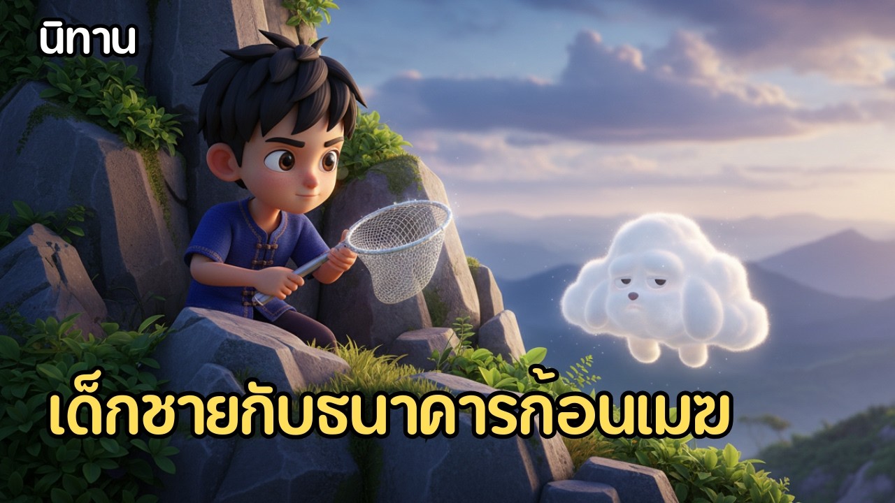 เด็กชายกับธนาคารก้อนเมฆ | #นิทานสอนใจ #นิทานก่อนนอน #นิทานเด็ก