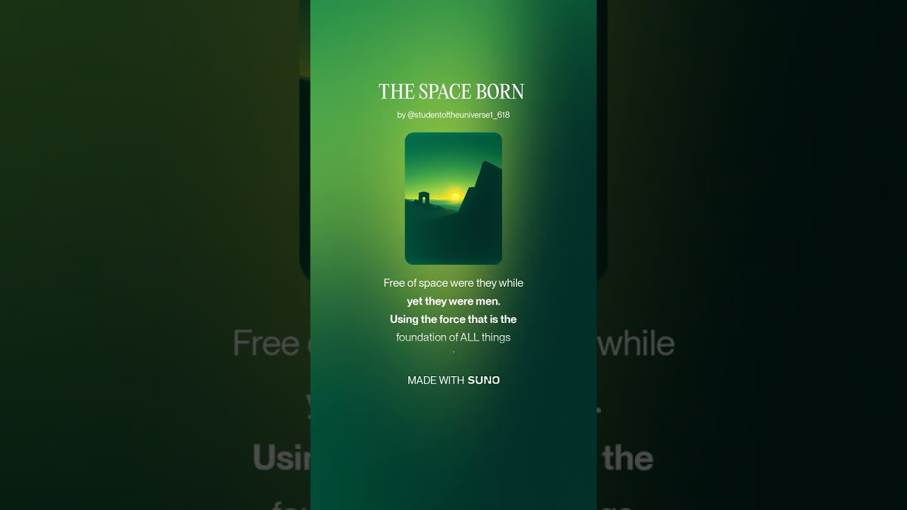 🌌THE SPACE BORN