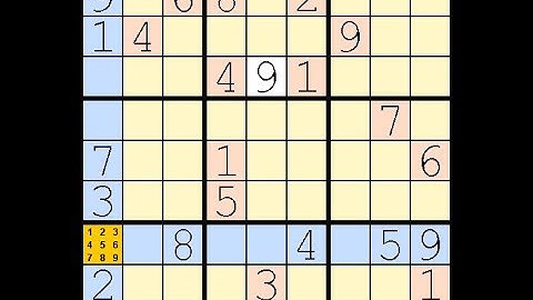 How to Solve New York Times Sudoku Hard  August 14, 2023