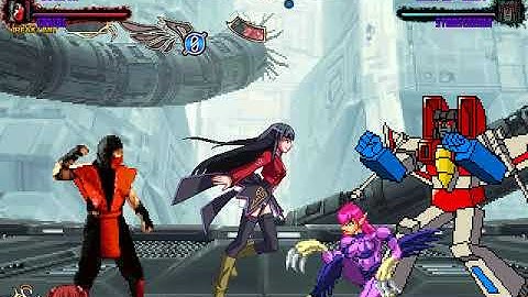 MUGEN Request: Lucifer & Ermac MK1 Vs Harpie Lady & Starscream