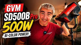 GVM SD500B Pro Review: 500W Bi-Color LED Studio Light for Video & Photography
