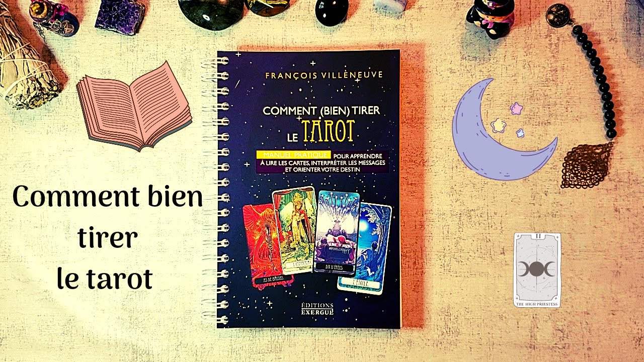 Livre cartomancie - Livre comment (bien) tirer le tarot - Spiritualis