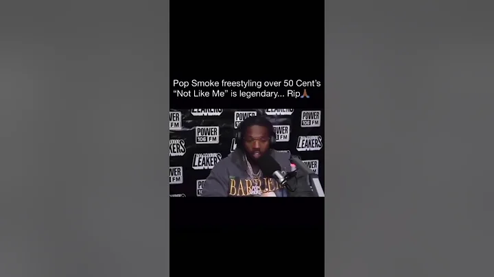 POPSMOKE FREE-STYLING OVER 50CENT NOT LIKE ME BEAT