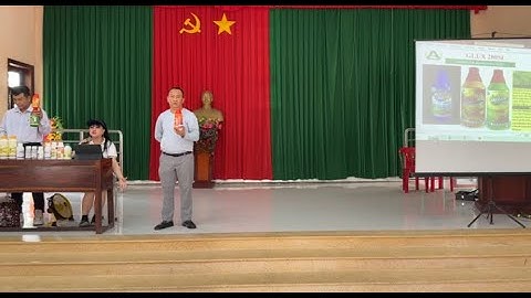 Hội thảo nông dân tại xã Nhơn Hoà Lập, Tân Thạnh, Long An