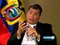 entrevista del Sr presidente Rafael Correa con Augusto Álvarez ATVLima