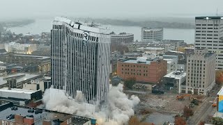 5th & Main St. - Evansville tower implosion