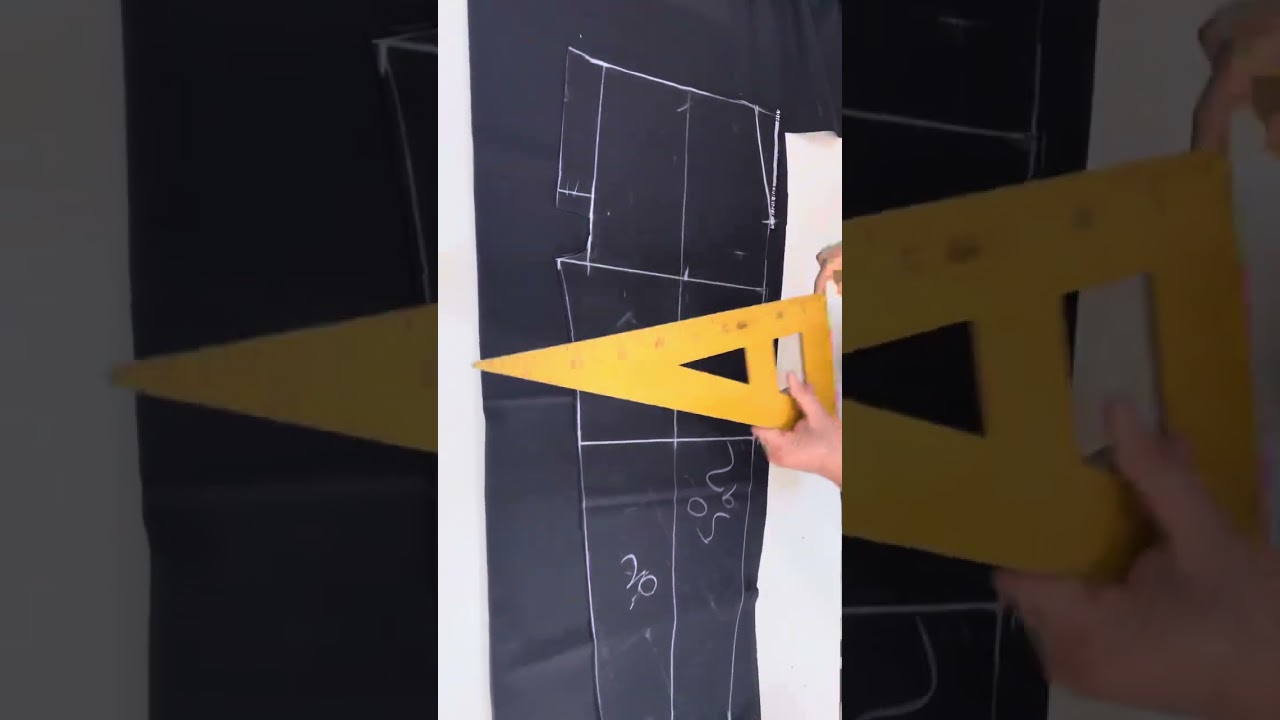 PRATİK PANTOLON ÇİZİMİ VE KESİMİ #2