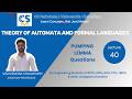 TAFL | Unit-2 | Lecture-40 | Questions of Pumping Lemma (Part-2) | AKTU B.Tech CSE