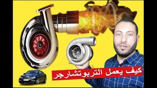 كيفية عمل التربو فى السيارة (Turbocharger)  , شرح أجزاء التربو 2021. وتأثيره على زيادة قدرة المحرك