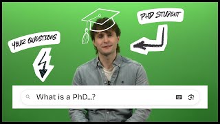 PhD Student answers YOUR questions on the PhD Process