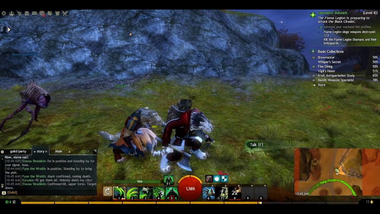 GW2 Lvl 10 Story Operation Bulwark (Charr/Blood Legion) YouTube