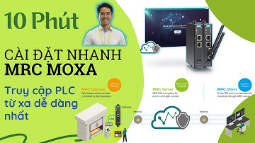 Chia sẻ cách cài đặt thiết bị truy cập điều khiển PLC Siemens, Mitsubishi từ xa | Vlog 165