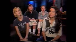 Luscious Jackson Station ID on MTV 120 Minutes (1995.06.18)